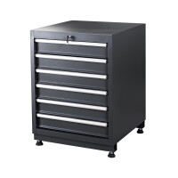 6-Schubladen Schrank Modul für Schr slider