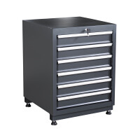 6-Schubladen Schrank Modul für Schranksystem RTX5000 - 