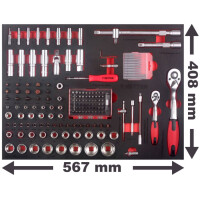 RETTER RTX-1000 Werkstatt Set 16 Teile Deluxe Edition Schran