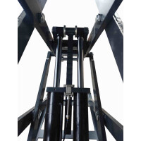 Doppel Scherenhebebühne 3.5 Tonnen MIT Druckluft Entrie