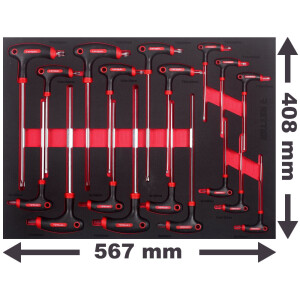 RETTER RTN-1320 Einlage / T-Griff Torx und T-Griff...