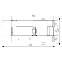 RETTER L67S Auffahrscherenhebebühne 4.0 t - Überfl