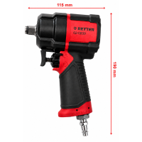RETTER Schlagschrauber 1/2" Mini Druckluft-Schlagschrau