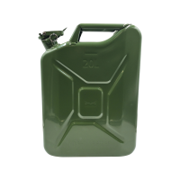 Kraftstoffkanister 20L Metall – Benzinkanister Olivgr&