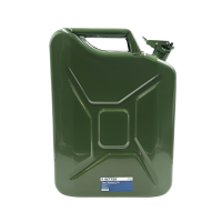 Kraftstoffkanister 20L Metall – Benzinkanister Olivgr&