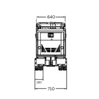 Mini Dumper XN500 mit Raupenantrieb 10 PS -  1 Zylinder Benz