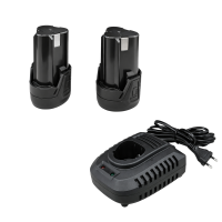 RETTER 12V Akku Ratsche 1/2" 50Nm inkl. 2 Akkus, Ladege