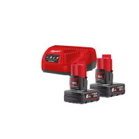 M12NRG-602 12V Starterset Milwaukee gallery