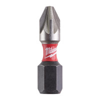 Schrauberbit SHOCKWAVE (25er Pack) PZ2 / 25 mm Milwaukee