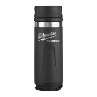 PACKOUT Isolierbecher 530 ml mit Trinkdeckel, schwarz Milwa