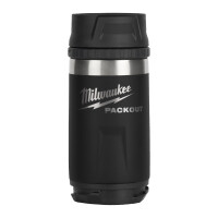 PACKOUT Isolierbecher 355 ml mit Trinkdeckel, schwarz Milwa
