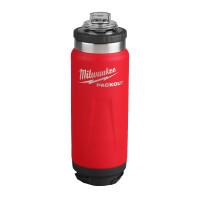 PACKOUT Isolierflasche  530 ml mit Schraubdeckel, rot Milwa