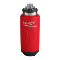 PACKOUT Isolierflasche  1065 ml mit Schraubdeckel, rot Milw