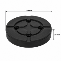 Gummiauflage 130 mm x 28 mm für KFZ gallery