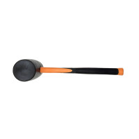 Gummihammer 450g mit Fiberglasstiel und Soft-Grip 2