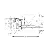 Vollelektrischer Stapler 1.5T × 3,5 m Hubböhe mit