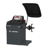 WARTER Reifenmontiermaschine 380V W860CS mit Reifenheber JWL