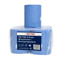 RETTER 4-Pack Wischt&uuml;cher / Reinigungspapier