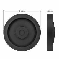 Gummiauflage &Phi;130 x 25mm