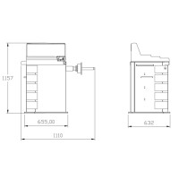 RT-WB-65B Reifenwuchtmaschine Vollautomatisch 4
