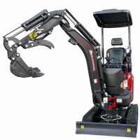 XN13 Minibagger 1.3t mit Kubota D722 Motor – 2-Gang | 