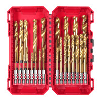 SHOCKWAVE Metallbohrer HSS-G RED HEX Tit gallery