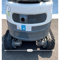 STARK ST13 Pro. Mini Bagger Diesel 12 PS - Schwenkbarer Arm 