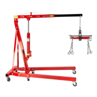 RETTER RT9009 Werkstattkran 2000 kg - Klappbarer...