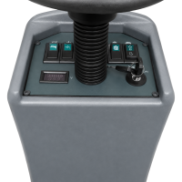 Aufsitz-Kehrmaschine 1250 mm – Akku-Kehrmaschine 2,2 k