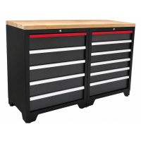 RETTER Werkstatt-Schrankkombination 1422 x 507 x 958 mm mit 