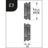 Typ E3, Ø 53 x 19 x 18 mm Biegero gallery