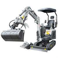 NEU Rhinoceros KS10-8 Diesel Mini-Bagger slider