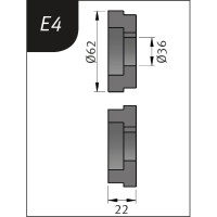 Typ E4, Ø 62 x 26 x 22 mm Biegero gallery
