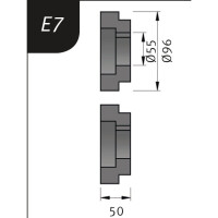 Typ E7, Ø 96 x 55 x 50 mm Biegero gallery