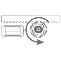 Motorisch angetriebene Spänebü gallery