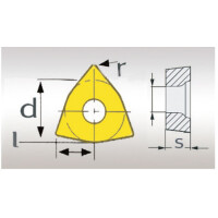 ISO TCMT110204 HM-Ersatzwendeplatten gallery