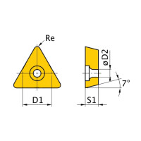 ISO TCMT110204 HM-Ersatzwendeplatten gallery