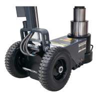 Pneumatischer Luft-hydraulischer 60 Tonnen LKW-Wagenheber | 