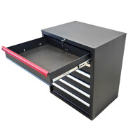 6‐Schubladen Schrank Modul für Schranksystem - 711 x 50