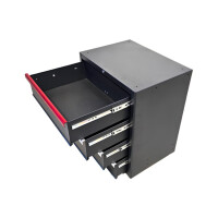 4‐Schubladen Schrank Modul für Schranksystem - 711 x 50